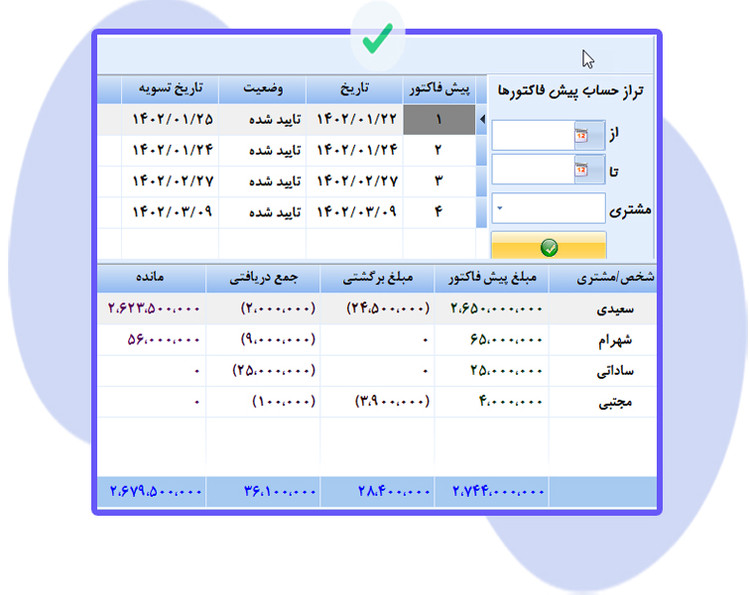 نرم افزار بازرگانی مدیریت ترخیص تا فروش